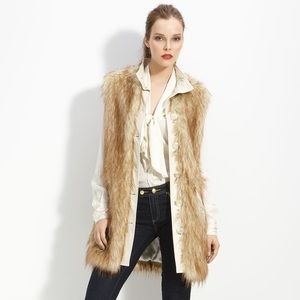 Rachel Zoe Faux Fur Vest